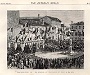 Inaugurazione della statua di Petrarca a Padova in un giornale inglese del 15-8-1874 (Oscar Mario Zatta)